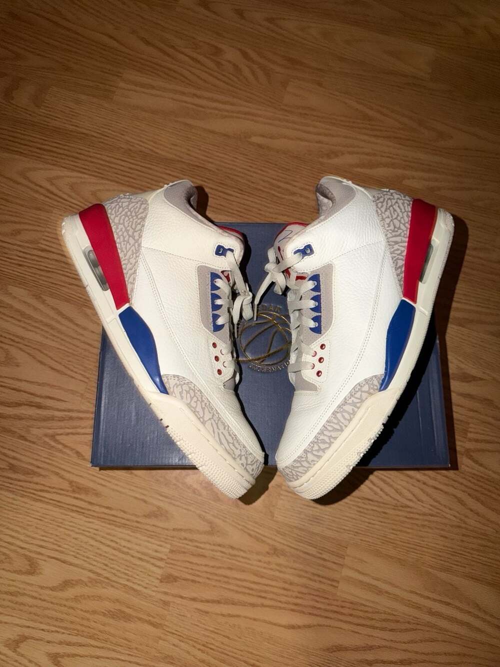 Nike Air Jordan 3 Retro International Flight 136064-140‼️SHIP NEXT DAY‼️SZ 13M